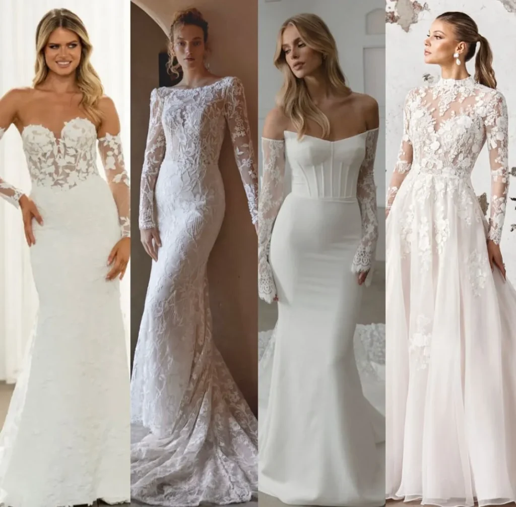 beach wedding dresses