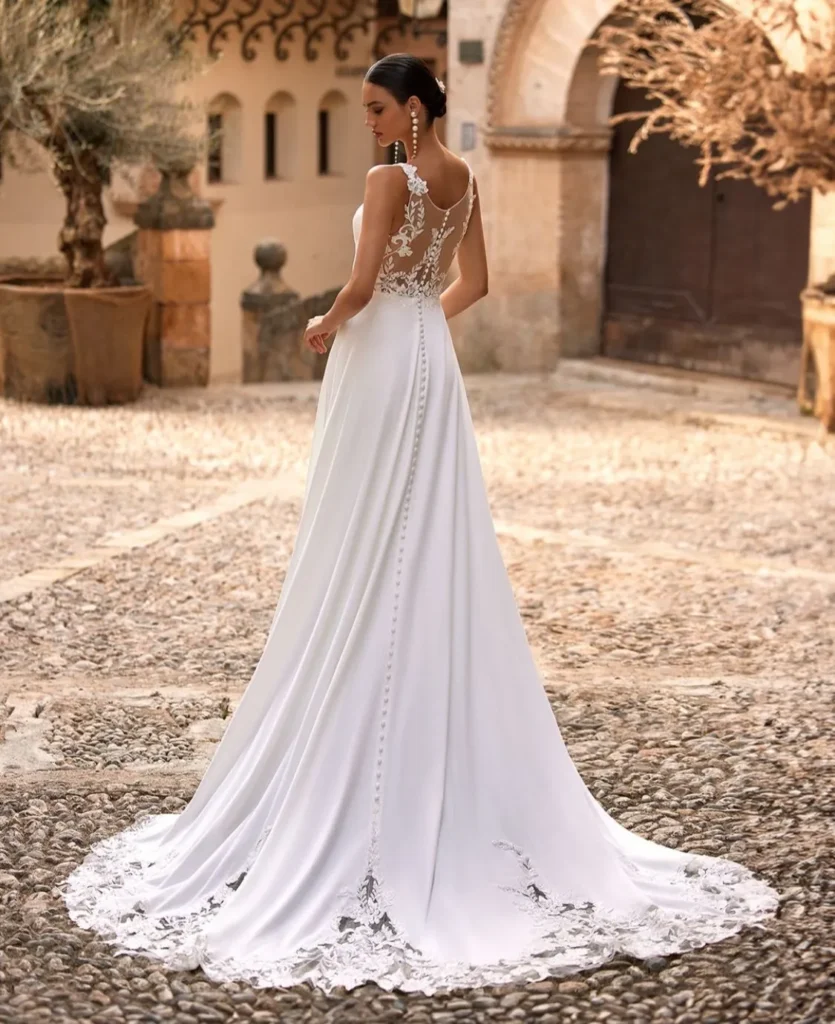 wedding reception dress