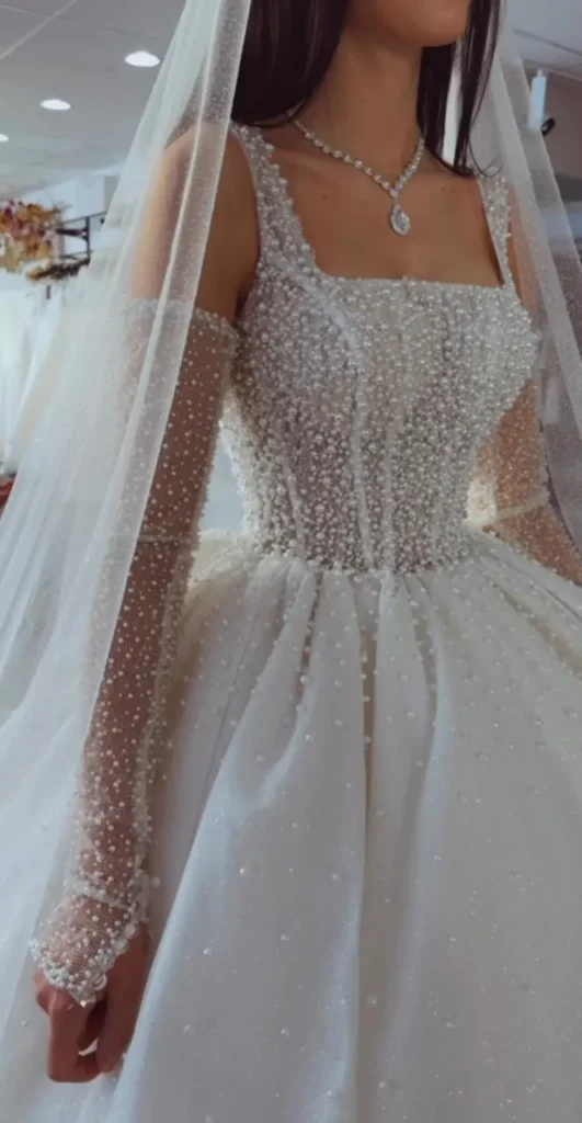 wedding reception dress